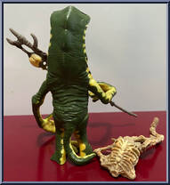 Amanaman with Salacious Crumb from Star Wars - Power of the Jedi - Deluxe Figures manufactured by Kenner [Loose]