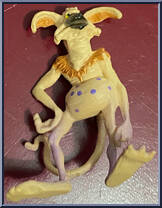 Amanaman with Salacious Crumb from Star Wars - Power of the Jedi - Deluxe Figures manufactured by Kenner [Loose]