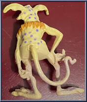 Amanaman with Salacious Crumb from Star Wars - Power of the Jedi - Deluxe Figures manufactured by Kenner [Loose]