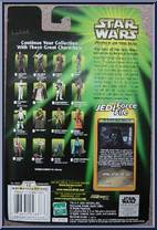 Darth Vader (Emperor's Wrath) from Star Wars - Power of the Jedi - Return of the Jedi manufactured by Kenner [Back]