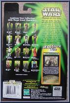 Jar Jar Binks (Tatooine) from Star Wars - Power of the Jedi - Phantom Menace manufactured by Kenner [Back]