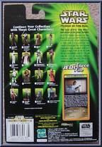 Leia Organa (Bespin Escape) from Star Wars - Power of the Jedi - Empire Strikes Back manufactured by Kenner [Back]