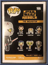 Inquisitor from Star Wars - Rebels - Pop! Vinyl Figures manufactured by Funko [Back]