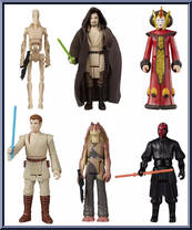 6-Pack from Star Wars - Retro Collection - Phantom Menace manufactured by Hasbro [Loose]