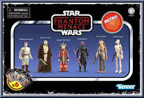 6-Pack from Star Wars - Retro Collection - Phantom Menace manufactured by Hasbro [Front]