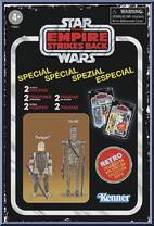 Bounty Hunters (Dengar / IG-88) from Star Wars - Retro Collection - Empire Strikes Back manufactured by Hasbro [Front]