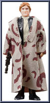 Han Solo (Endor) from Star Wars - Retro Collection - Return of the Jedi manufactured by Hasbro [Loose]