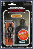 Mandalorian (Beskar) from Star Wars - Retro Collection - Mandalorian manufactured by Hasbro [Front]