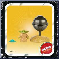 Child from Star Wars - Retro Collection - Mandalorian manufactured by Hasbro [Front]
