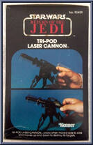 Tripod Laser Cannon from Star Wars - Return of the Jedi - Accessories manufactured by Kenner [Side]