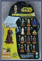 Anakin Skywalker (Slashing Attack!) from Star Wars - Revenge of the Sith - Collection 1 manufactured by Hasbro [Back]