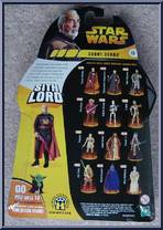 Count Dooku (Sith Lord) from Star Wars - Revenge of the Sith - Collection 2 manufactured by Hasbro [Back]