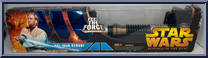 Obi-Wan Kenobi Electronic Lightsaber from Star Wars - Revenge of the Sith - Role Play manufactured by Hasbro [Front]