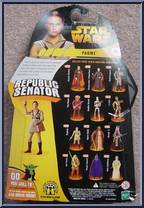 Padme (Republic Senator) from Star Wars - Revenge of the Sith - Collection 2 manufactured by Hasbro [Back]