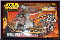 Wookiee Flyer (with Wookiee Warrior) Action Figure
