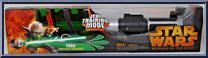 Yoda Electronic Lightsaber from Star Wars - Revenge of the Sith - Role Play manufactured by Hasbro [Front]