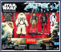 Pao / Moroff / Imperial Death Trooper (Kohl's) from Star Wars - Rogue One - Multi-Packs manufactured by Hasbro [Front]