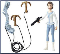 Princess Leia Organa (Zipline Action) from Star Wars - Rogue One - Basic Series manufactured by Hasbro [Loose]