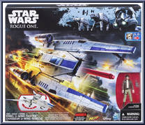Rebel U-Wing Fighter (with Captain Cassian Andor) from Star Wars - Rogue One - Vehicles manufactured by Hasbro [Front]