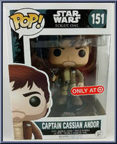 Captain Cassian Andor from Star Wars - Rogue One - Pop! Vinyl Figures manufactured by Funko [Front]