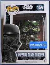 Imperial Death Trooper (Chrome) from Star Wars - Rogue One - Pop! Vinyl Figures manufactured by Funko [Front]