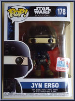 Jyn Erso from Star Wars - Rogue One - Pop! Vinyl Figures manufactured by Funko [Front]