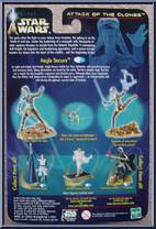 Aayla Secura (Jedi Knight) from Star Wars - Saga - Attack of the Clones manufactured by Hasbro [Back]