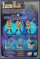Kit Fisto (Jedi Master) from Star Wars - Saga - Attack of the Clones manufactured by Hasbro [Back]