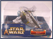 Slave I from Star Wars - Saga - Action Fleet manufactured by Hasbro [Front]