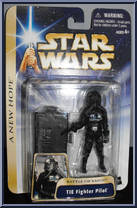 TIE Fighter Pilot (Battle of Yavin) from Star Wars - Saga - A New Hope manufactured by Hasbro [Front]