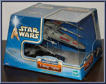 X-Wing Fighter from Star Wars - Saga - Action Fleet manufactured by Hasbro [Front]