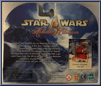 Yoda (Holiday Edition) from Star Wars - Saga - Exclusives manufactured by Hasbro [Back]