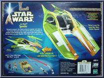 Zam Wesell Speeder from Star Wars - Saga - Vehicles manufactured by Hasbro [Back]