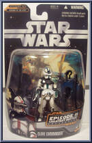 Clone Commander (Green) from Star Wars - Saga Collection - Episode III Greatest Battles manufactured by Hasbro [Front]