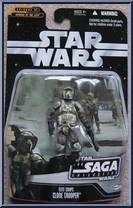 Clone Trooper (Elite Corps) from Star Wars - Saga Collection - Basic Series manufactured by Hasbro [Front]