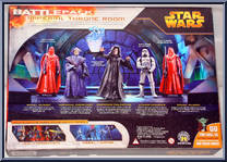 Imperial Throne Room from Star Wars - Saga Collection - Battle Packs manufactured by Hasbro [Back]