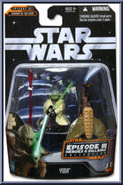 Yoda from Star Wars - Saga Collection - Episode III Heroes & Villains manufactured by Hasbro [Front]