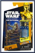 C-3PO from Star Wars - Saga Legends (2010) - Basic Series manufactured by Hasbro [Front]