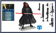 Darth Maul from Star Wars - Saga Legends (2010) - Basic Series manufactured by Hasbro [Loose]