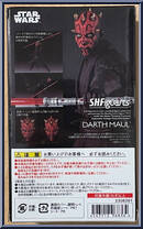 Darth Maul from Star Wars - S.H. Figuarts - Episode I - Phantom Menace manufactured by Bandai [Back]