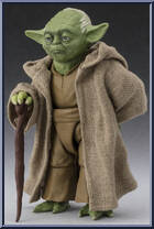 Yoda from Star Wars - S.H. Figuarts - Episode III - Revenge of the Sith manufactured by Bandai [Loose]
