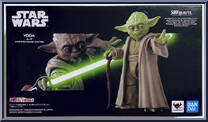 Yoda from Star Wars - S.H. Figuarts - Episode III - Revenge of the Sith manufactured by Bandai [Front]