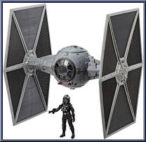 TIE Fighter from Star Wars - Solo - Vehicles manufactured by Hasbro [Loose]