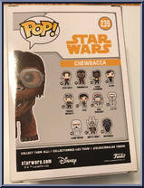 Chewbacca (Flocked) from Star Wars - Solo - Pop! Vinyl Figures manufactured by Funko [Back]