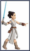 Rey from Star Wars Toybox - Basic Series manufactured by Disney [Loose]