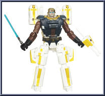 Anakin Skywalker to Y-Wing Bomber from Star Wars - Transformers - Crossovers manufactured by Hasbro [Loose]