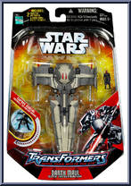 Darth Maul / Sith Infiltrator from Star Wars - Transformers - Basic Series manufactured by Hasbro [Front]