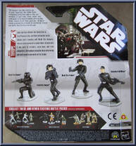 Death Star Encounters: Imperial Troops from Star Wars - Unleashed - Battle Packs manufactured by Hasbro [Back]