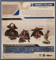 Clone Wars: Jedi Generals from Star Wars - Unleashed - Battle Packs manufactured by Hasbro [Back]