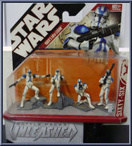 Order Sixty-Six: Vader's 501st Legion from Star Wars - Unleashed - Battle Packs manufactured by Hasbro [Front]
